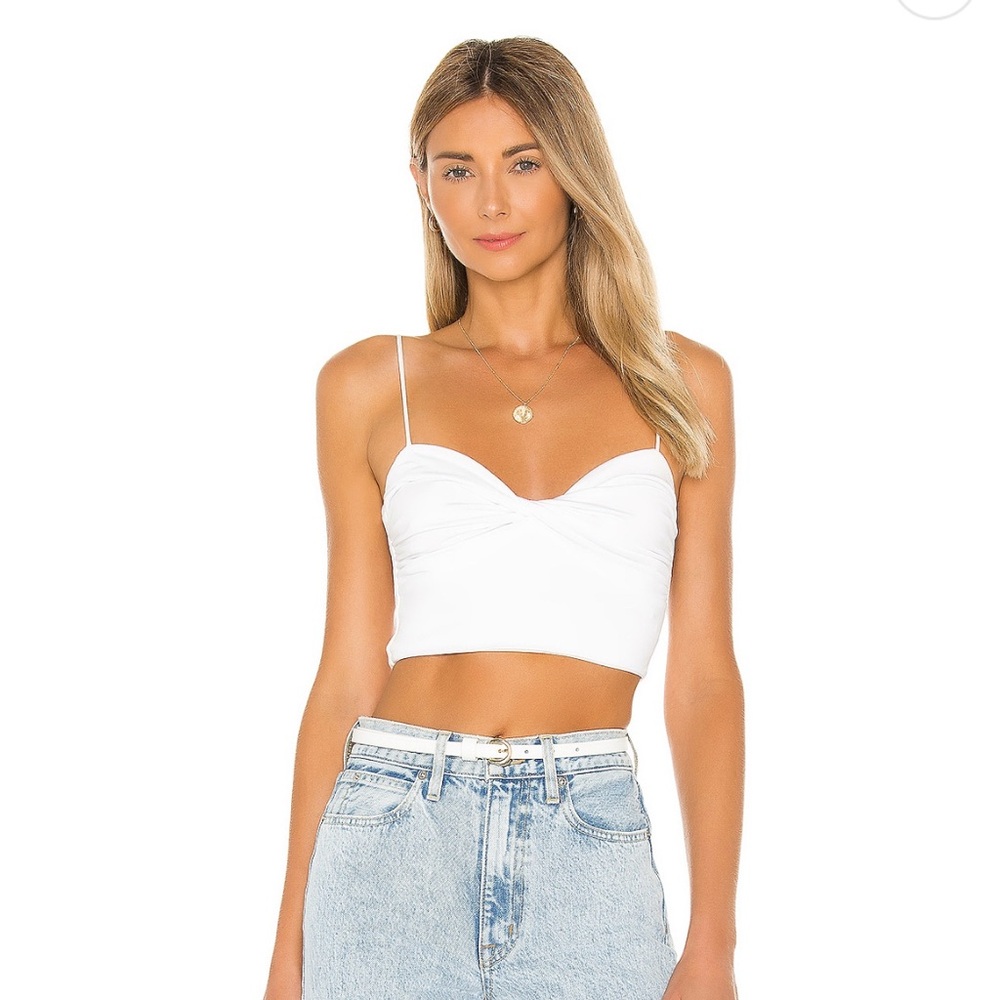 Lovers + Friends “Ida Twist Front Top”